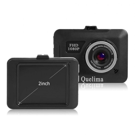 2.2 Inch 720P Car DVR Support Cyclic Video Recorder With Wide Angle