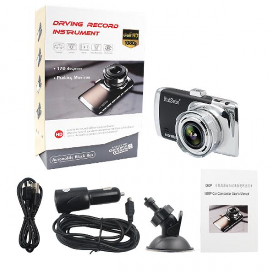 Ruisvin GT3000 Car DVR Camera Dashcam Full HD 1080P 3.0 Inch LCD Video Recorder G-sensor