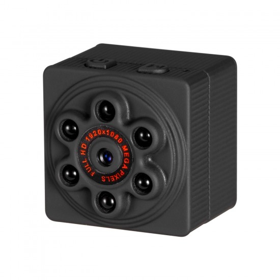 S1000 1080P HD Mini Motion DV Sport Camera Cyclic Video Infrared Night Vision Strong Magnetic Adsorption Function 360° Rotary Bracket