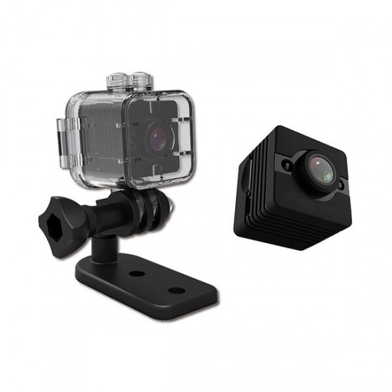 SQ12 Mini 1080P FHD Car DVR Camera with Waterproof Case Shell