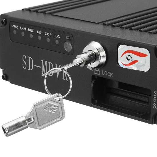 SW-0001A 12V Mobile HD DVR Realtime Video Audio Recorder Bus Car DVR With Remote SW-0001A 12V Mobile HD DVR Realtime Video Audio Recorder Bus Car DVR With Remote