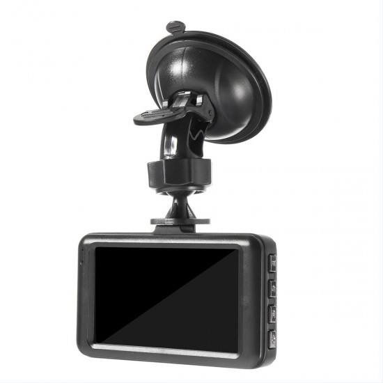 T607 Car DVR 3 Inch HD Parting Monitor 1080P Video Recorder 120 Degree Wide Angle Lens
