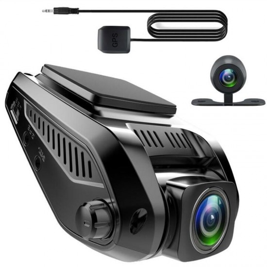 T688C 1.5A 5V 2.4 inch HD Screen Concealed Front And Rear Dual-way Car DVR With WIFI