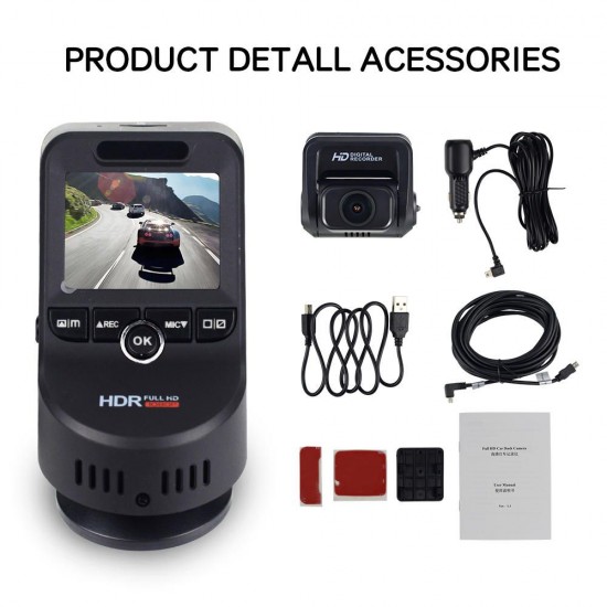 T691C 4K Night Vision WiFi GPS Auto Recording 2 Inch HD Concealed Dual Lens Front and Rear Car DVR T691C 4K Night Vision WiFi GPS Auto Recording 2 Inch HD Concealed Dual Lens Front and Rear Car DVR