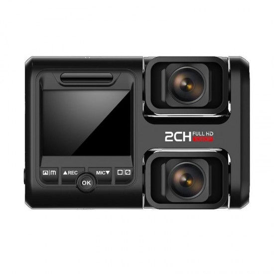T692 2.0 Inch 1080P FHD WiFi Built-in GPS Dual Lens Parking Monitoring Concealed Car DVR T692 2.0 Inch 1080P FHD WiFi Built-in GPS Dual Lens Parking Monitoring Concealed Car DVR