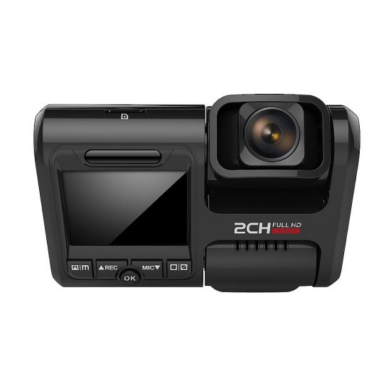 T692 2.0 Inch 1080P FHD WiFi Built-in GPS Dual Lens Parking Monitoring Concealed Car DVR T692 2.0 Inch 1080P FHD WiFi Built-in GPS Dual Lens Parking Monitoring Concealed Car DVR