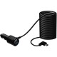 USB Micro USB Cigarett e Lighter QC3.0 Fast Car Charger with Voltage Display GPS Navigator DVR Power Cord Cable 3.5M USB Micro USB Cigarett e Lighter QC3.0 Fast Car Charger with Voltage Display GPS Navigator DVR Power Cord Cable 3.5M