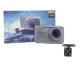 V2-TP 4 Inch 5V 2A Car DVR With Touch Screen And Dual Lens