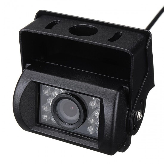 Waterproof Shockproof Car Rear View Reversing HD Infrared Lights Night Vision Camera With AV Cable