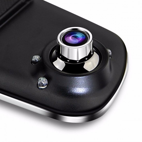 4.3 Inch 1080P HD Rear view Blue Mirror Dual Lens Car DVR Dash Cam Camera Recorder 4.3 Inch 1080P HD Rear view Blue Mirror Dual Lens Car DVR Dash Cam Camera Recorder