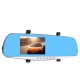4.3 Inch 1080P HD Rear view Blue Mirror Dual Lens Car DVR Dash Cam Camera Recorder 4.3 Inch 1080P HD Rear view Blue Mirror Dual Lens Car DVR Dash Cam Camera Recorder