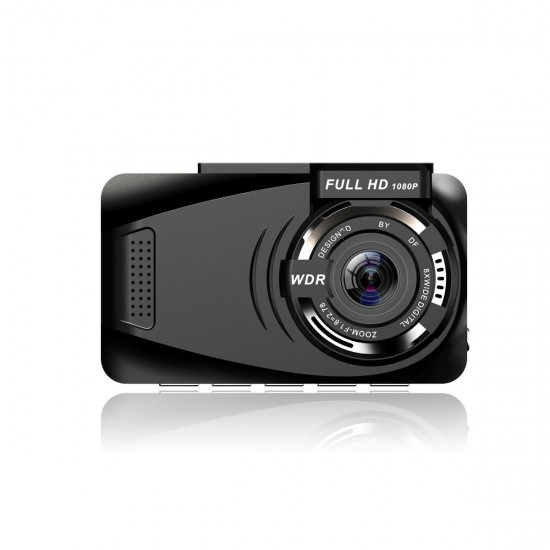 X17 1080P Car DVR Camera Auto Record GPS G-Sensor M otion Detection Parking Speed Monitor