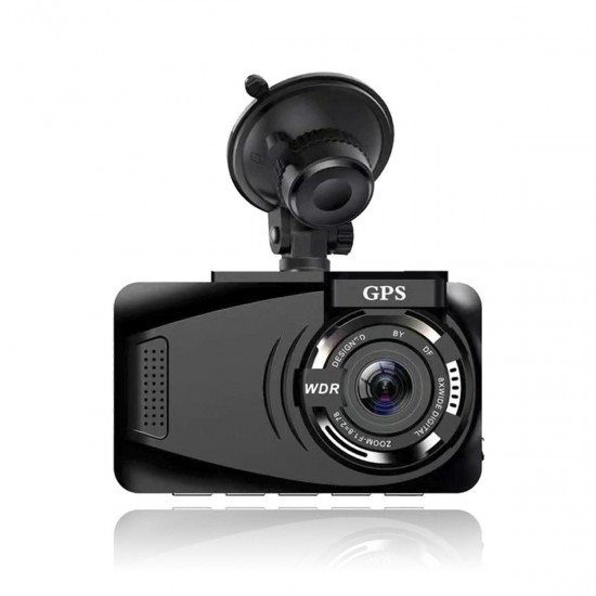 X17 1080P Car DVR Camera Auto Record GPS G-Sensor M otion Detection Parking Speed Monitor