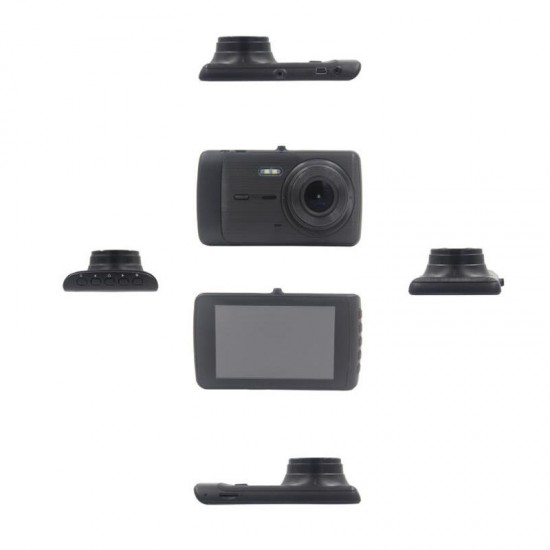 X402 HD 1080P Wide-angle 4 Inch IPS Screen Front And Rear Double Lens Reversing Image Car DVR X402 HD 1080P Wide-angle 4 Inch IPS Screen Front And Rear Double Lens Reversing Image Car DVR