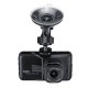 XD101 Dual Lens 3 Inch 720P Driving Recorder 170 Degree Wide Angle Lens Car DVR