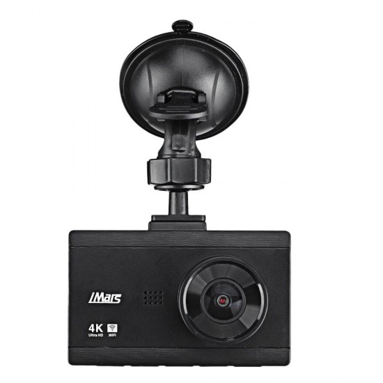 iMars DC-40 3Inch 4K HD Car DVR Camera Dual Lens Loop Recording Multilingual 170 Degree Parking Monitoring Dash Cam Front Rear Recorder