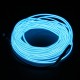 1-5m Flexible Neon Light Glow EL Wire Rope Cable Strip for Car Decor Party Clothing