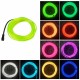 10M DC3V Car EL Wire Neon Light LED Flexible Soft Tube Rope Strip Lamp Car Decoration Lighting with Battery Case 10M DC3V Car EL Wire Neon Light LED Flexible Soft Tube Rope Strip Lamp Car Decoration Lighting with Battery Case