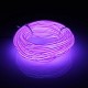 10M DC3V Car EL Wire Neon Light LED Flexible Soft Tube Rope Strip Lamp Car Decoration Lighting with Battery Case