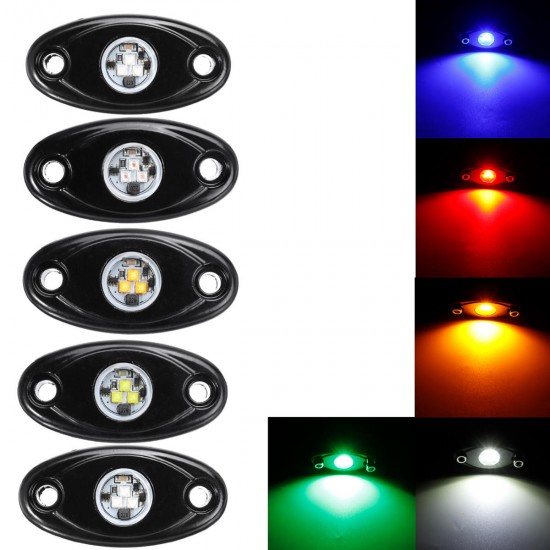 12Pcs LED Deck Bottom Lights Atmosphere Decoration Lamps Offroad Car Truck Boat Camper SUV 6000K Waterproof 12Pcs LED Deck Bottom Lights Atmosphere Decoration Lamps Offroad Car Truck Boat Camper SUV 6000K Waterproof