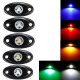 12Pcs LED Deck Bottom Lights Atmosphere Decoration Lamps Offroad Car Truck Boat Camper SUV 6000K Waterproof 12Pcs LED Deck Bottom Lights Atmosphere Decoration Lamps Offroad Car Truck Boat Camper SUV 6000K Waterproof