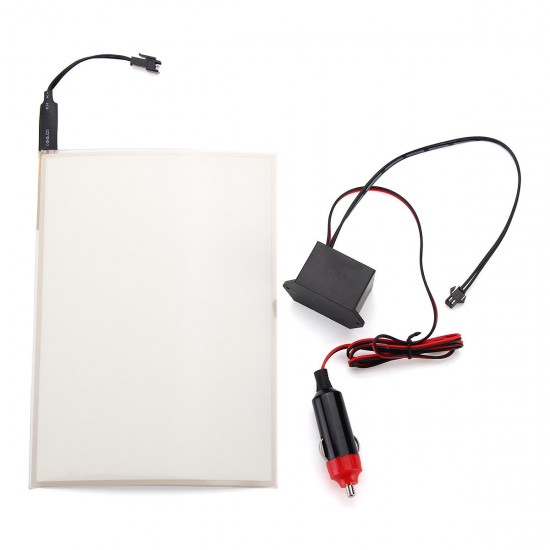 12V A5 EL Panel Electroluminescent Cuttable Light With Inverter Paper Neon Sheet