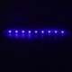 14Pcs 12 Inch Blue 5050 126LED Slim Strip Decoration Lights Car Neon Accent Undercar Glow Lighting Universal 12V