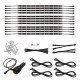 14Pcs 12 Inch Blue 5050 126LED Slim Strip Decoration Lights Car Neon Accent Undercar Glow Lighting Universal 12V 14Pcs 12 Inch Blue 5050 126LED Slim Strip Decoration Lights Car Neon Accent Undercar Glow Lighting Universal 12V