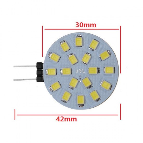 200Lm 18SMD LED G4 1.7W White 6500K Light for Car Yacht Boat Home Decoration