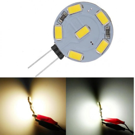260Lm 1.6W 12SMD G4 Warm Pure White 6000K Car Yacht Display LED Light 260Lm 1.6W 12SMD G4 Warm Pure White 6000K Car Yacht Display LED Light