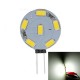 260Lm 1.6W 12SMD G4 Warm Pure White 6000K Car Yacht Display LED Light 260Lm 1.6W 12SMD G4 Warm Pure White 6000K Car Yacht Display LED Light