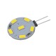 260Lm 1.6W 12SMD G4 Warm Pure White 6000K Car Yacht Display LED Light 260Lm 1.6W 12SMD G4 Warm Pure White 6000K Car Yacht Display LED Light