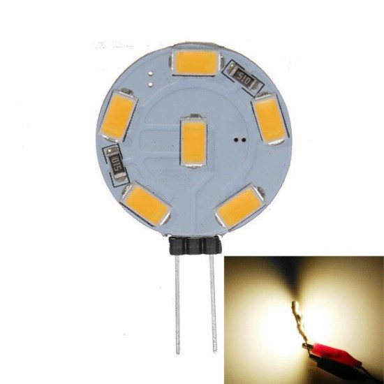 260Lm 1.6W 12SMD G4 Warm Pure White 6000K Car Yacht Display LED Light 260Lm 1.6W 12SMD G4 Warm Pure White 6000K Car Yacht Display LED Light