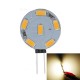 260Lm 1.6W 12SMD G4 Warm Pure White 6000K Car Yacht Display LED Light