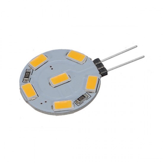 260Lm 1.6W 12SMD G4 Warm Pure White 6000K Car Yacht Display LED Light 260Lm 1.6W 12SMD G4 Warm Pure White 6000K Car Yacht Display LED Light