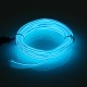 2m Flexible Neon Light Glow EL Wire Rope Cable Strip for Car Decor Party Clothing