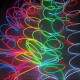 2m Flexible Neon Light Glow EL Wire Rope Cable Strip for Car Decor Party Clothing