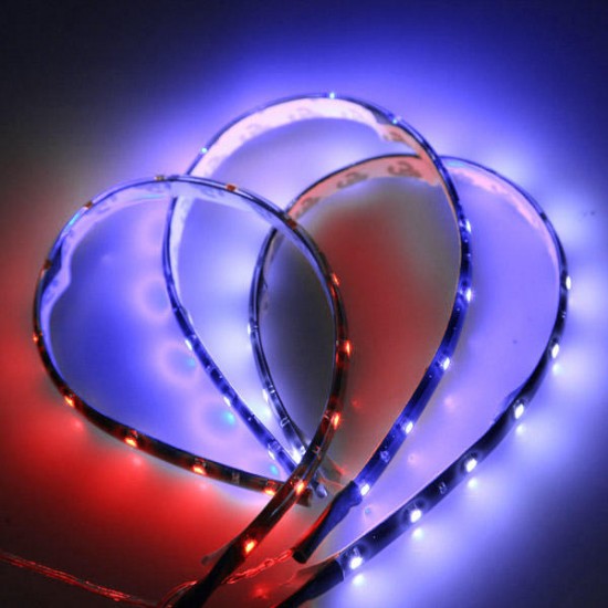 30cm 15 SMD LED Flexible Strip Light Car Van 12V New 30cm 15 SMD LED Flexible Strip Light Car Van 12V New