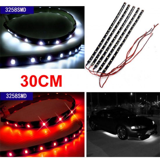 30cm 15LED 3528 Flexible Strip Car DRL Chassis Light Decoration Light Waterproof 30cm 15LED 3528 Flexible Strip Car DRL Chassis Light Decoration Light Waterproof