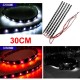 30cm 15LED 3528 Flexible Strip Car DRL Chassis Light Decoration Light Waterproof