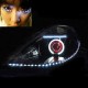 335 60CM 30SMD Car Side Emitting Eyebrow Glow Flexible LED Strip Light Waterproof
