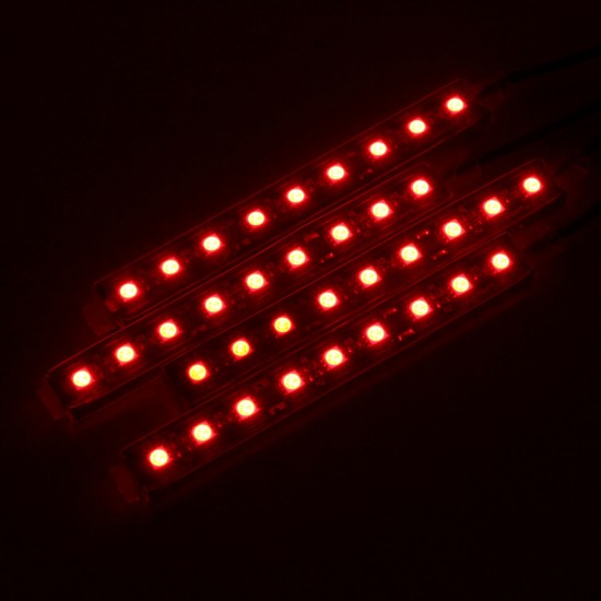 4 In 1 36 LED Car Atmosphere Lights Interior Strip Lamp Cigarette Lighter Plug 4 In 1 36 LED Car Atmosphere Lights Interior Strip Lamp Cigarette Lighter Plug