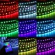 4pcs APP Voice Wireless Control LED Interior Car Decoration Neon Strip Light