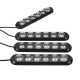 4pcs Car Interior Colorful 24 LED Atmosphere Ambient Starry Decoration Lamps Car Foot Lights 12V 6W 4pcs Car Interior Colorful 24 LED Atmosphere Ambient Starry Decoration Lamps Car Foot Lights 12V 6W