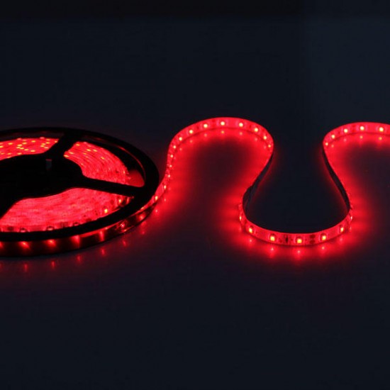 5M 300 LED 3528 SMD Red Waterproof Strip Flexible Car Light 5M 300 LED 3528 SMD Red Waterproof Strip Flexible Car Light