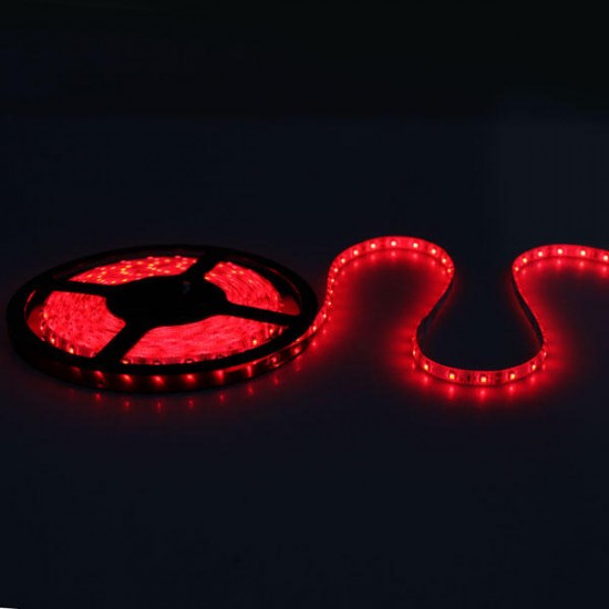 5M 300 LED 3528 SMD Red Waterproof Strip Flexible Car Light 5M 300 LED 3528 SMD Red Waterproof Strip Flexible Car Light