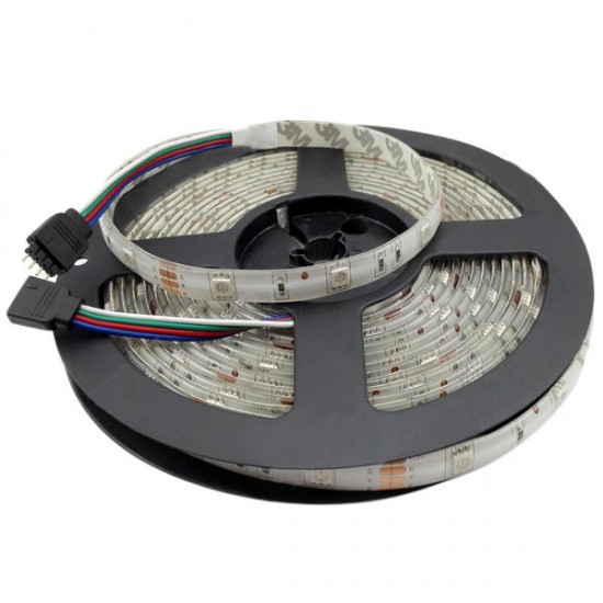 5M 5050 150LED RGB Waterproof Car Decoration Strip Light with IR Remote Controller 5M 5050 150LED RGB Waterproof Car Decoration Strip Light with IR Remote Controller