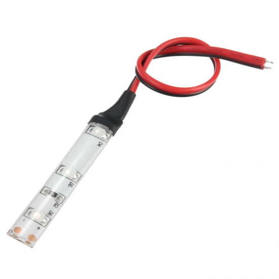 5pcs IP65 DC12V 3528 SMD Red Green Blue White 3LED Strip Lights