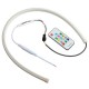 60CM RGB LED Strip Light Flexible Neon Hood Car Decorations Kit With Remote Control