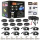 8PCS 12V USB RGB LED Car Atmosphere Lights Interior Decoration Lamp Phone bluetooth APP Control 8PCS 12V USB RGB LED Car Atmosphere Lights Interior Decoration Lamp Phone bluetooth APP Control